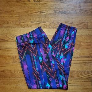 Women's Plus 1X Fila Sport Arhletic Leggings